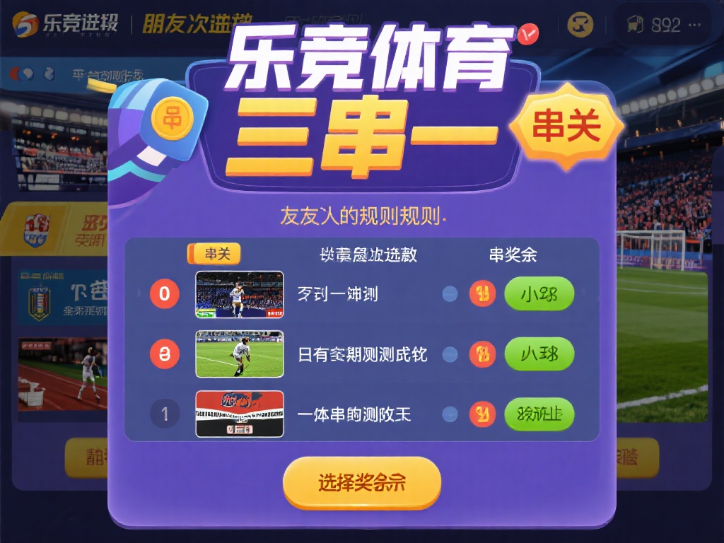 乐竞体育三串一怎么玩？新手必看的中奖策略与实战经验总结 (乐竞体育三串一怎么玩？新手必看中奖策略与实战经验全解析）